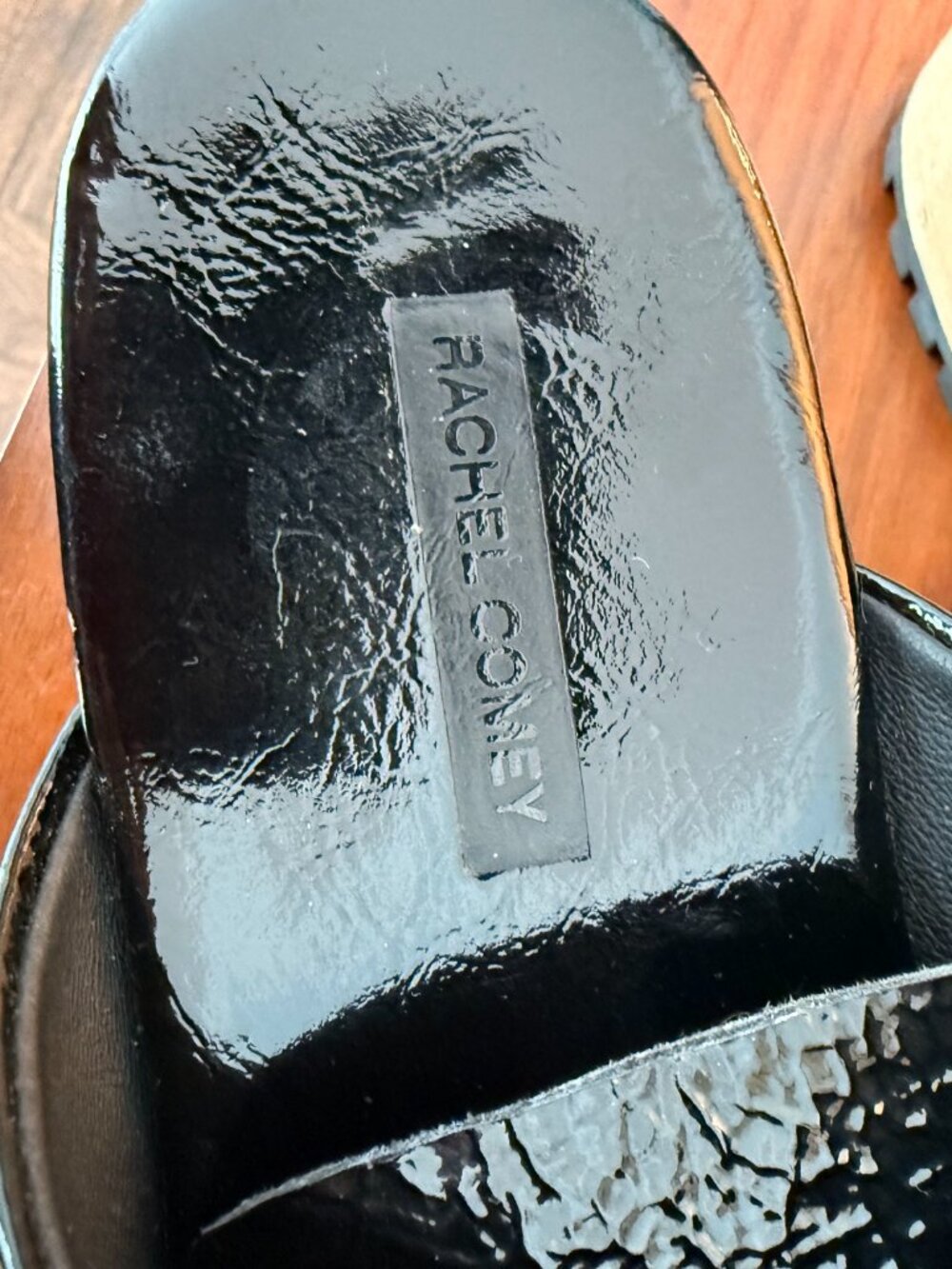 Rachel Comey Pomme Clog - black patent leather - NWOT - Picture 4 of 8